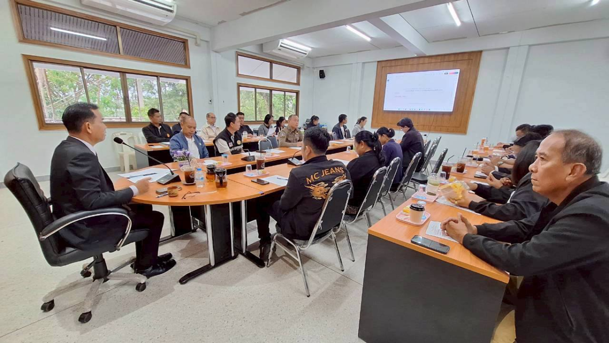 ประชุมคณะกรรมการกองทุนการกุศลย่าโมอำเภอวังน้ำเขียว