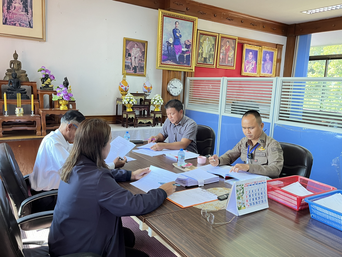 ประชุมคณะกรรมการการเลือกตั้งประจำองค์การบริหารส่วนตำบลอุดมทรัพย์ ครั้งที่ 3/2568