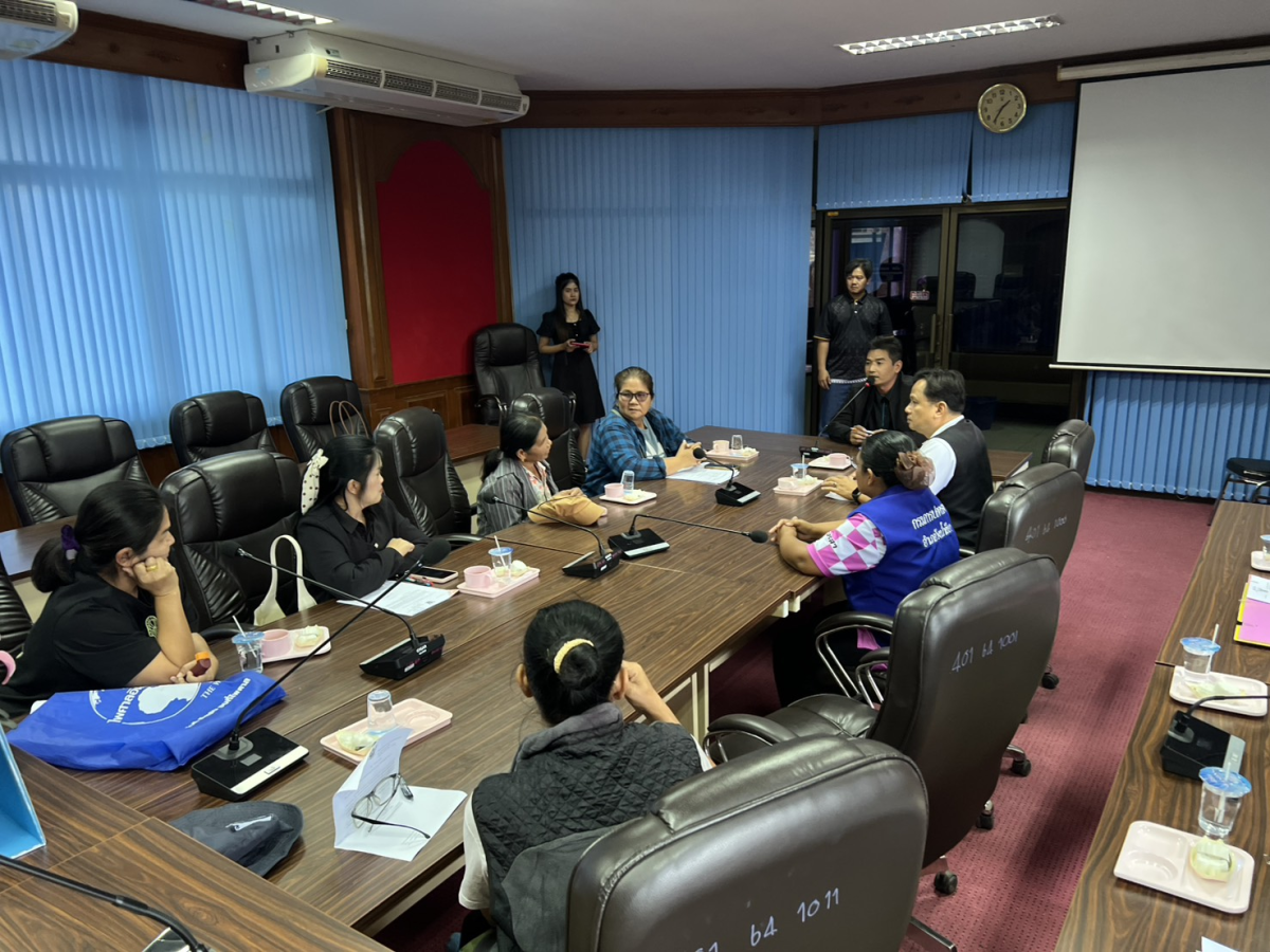 ประชุมชี้แจงผลอุธรณ์กลิ่นมูลสุกร บ้านโนนสง่า ม.13