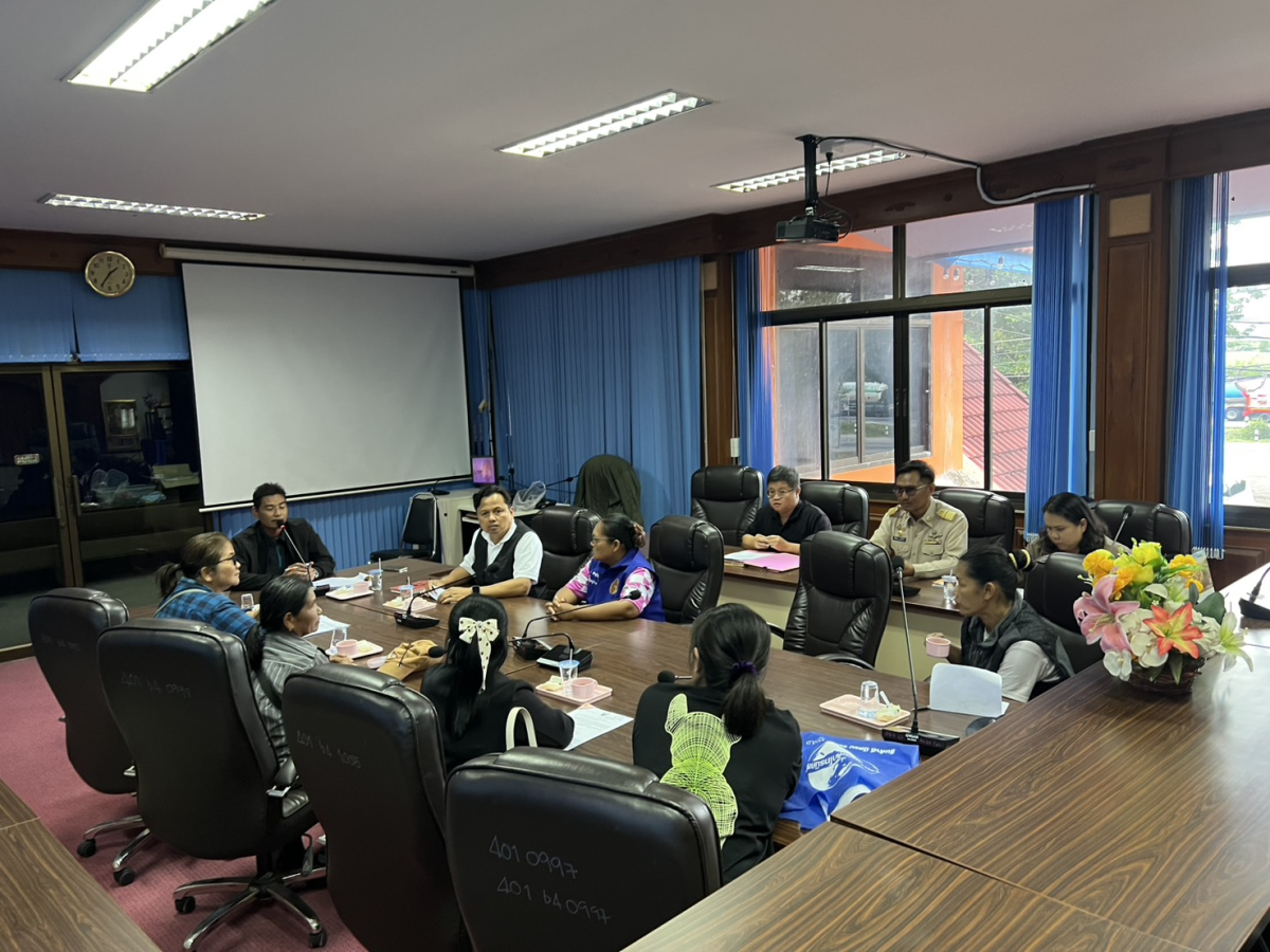 ประชุมชี้แจงผลอุธรณ์กลิ่นมูลสุกร บ้านโนนสง่า ม.13