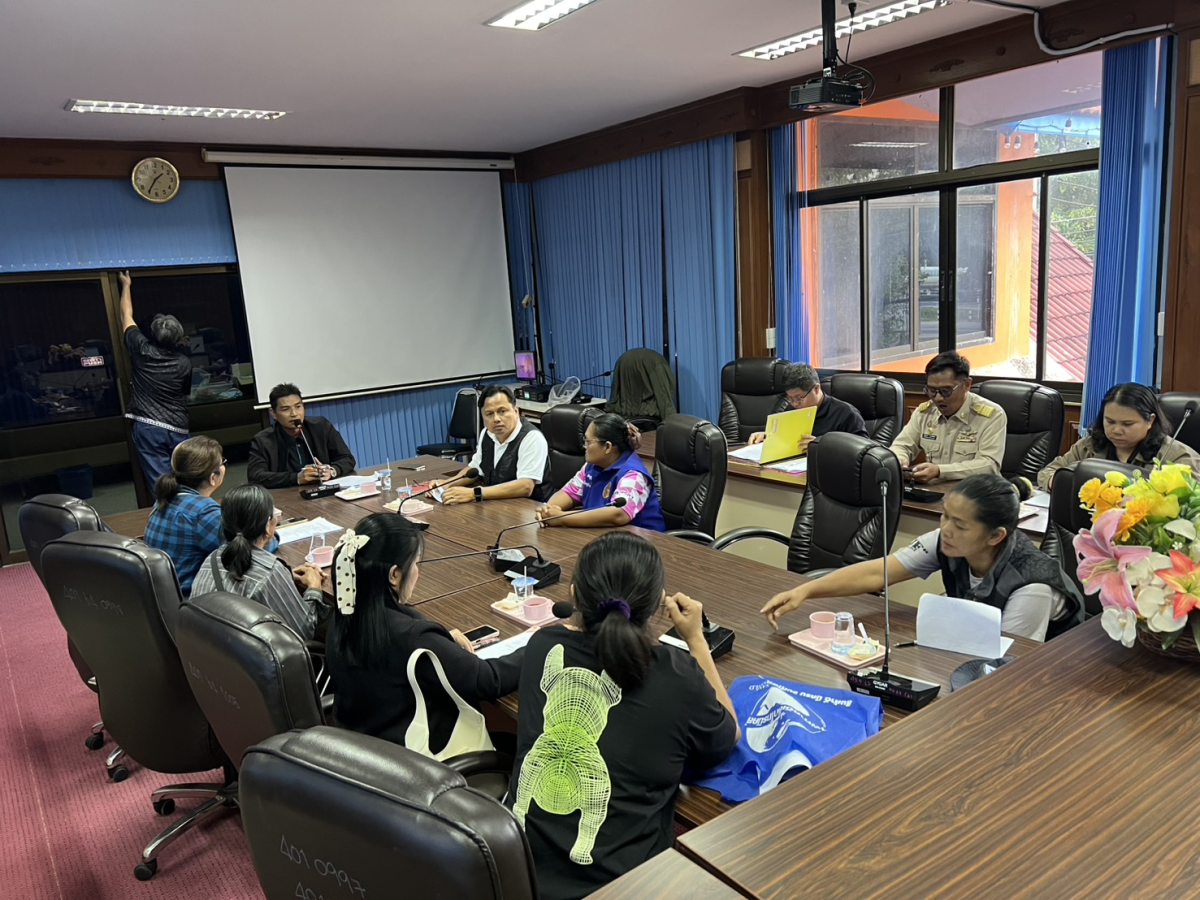 ประชุมชี้แจงผลอุธรณ์กลิ่นมูลสุกร บ้านโนนสง่า ม.13