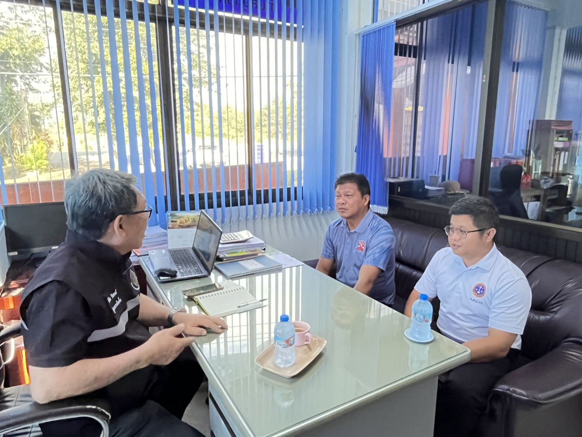 ผู้ตรวจการเลือกตั้งประจำจังหวัดนครราชสีมา ออกตรวจเยี่ยมหน่วยเลือกตั้งองค์การบริหารส่วนตำบลอุดมทรัพย์