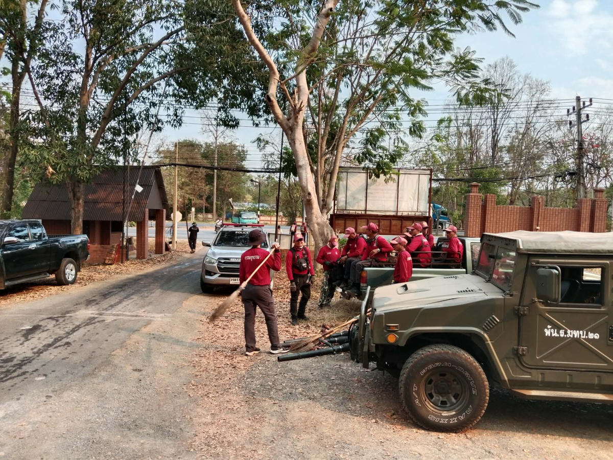 ควบคุมสถานการณ์ ป้องกันการลุกลามของไฟป่า