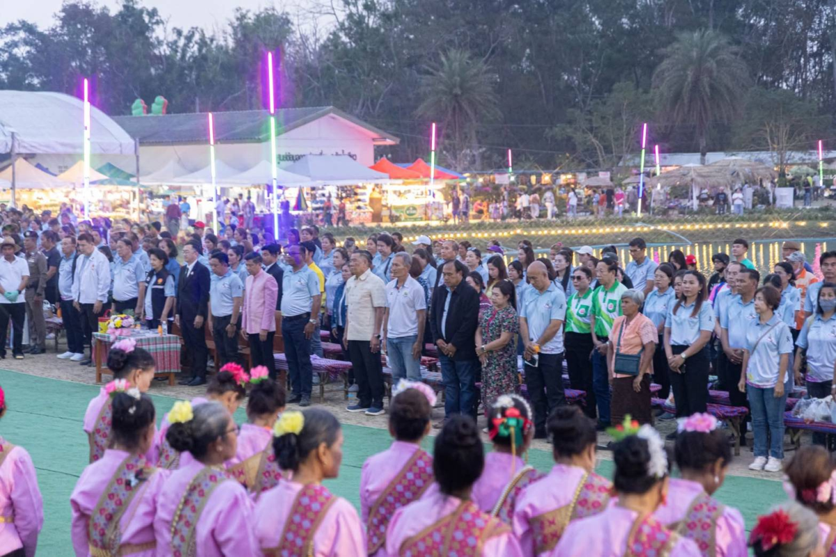 พิธีเปิดเทศกาลเบญจมาศบานในม่านหมอก ครั้งที่ 24