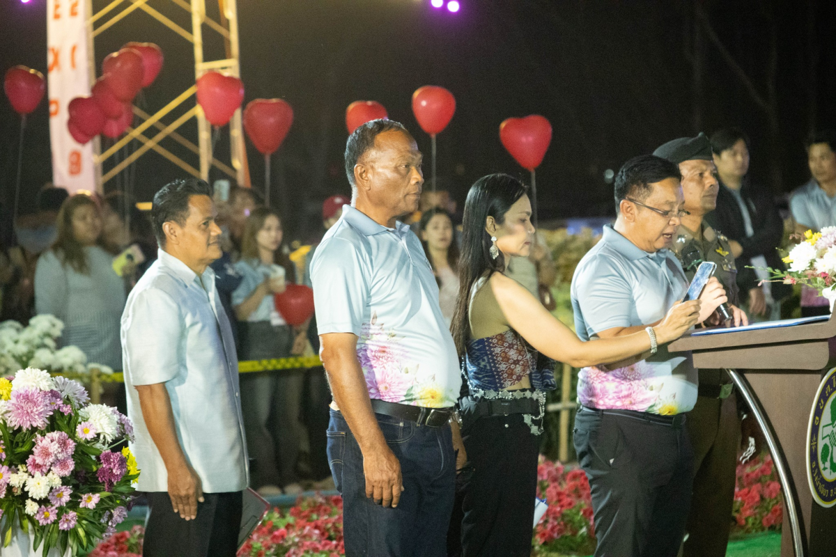 พิธีเปิดเทศกาลเบญจมาศบานในม่านหมอก ครั้งที่ 24