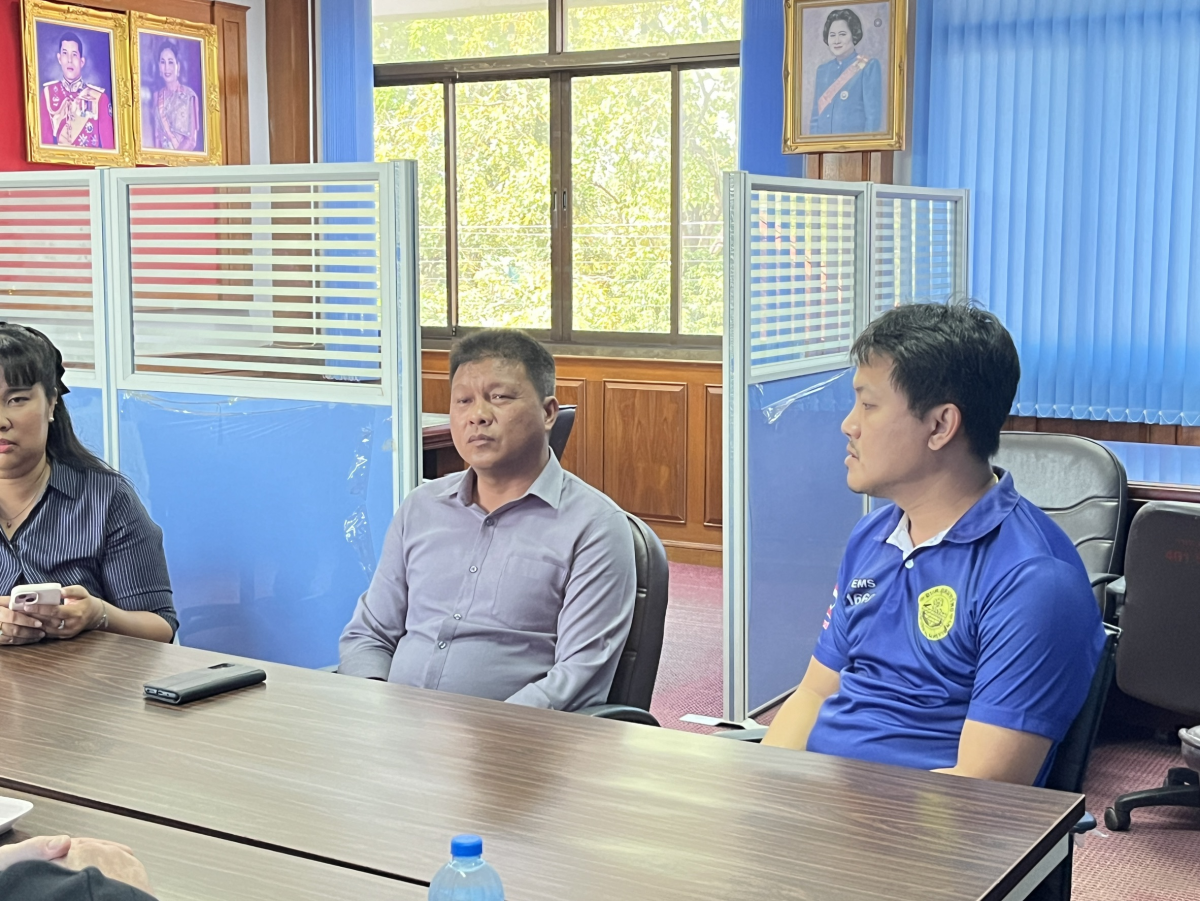 ประสานความร่วมมือระหว่าง อบต.อุดมทรัพย์และกองกำลัง Cobra Gold 2026 ในด้านการป้องกันและบรรเทาสาธารณภัย