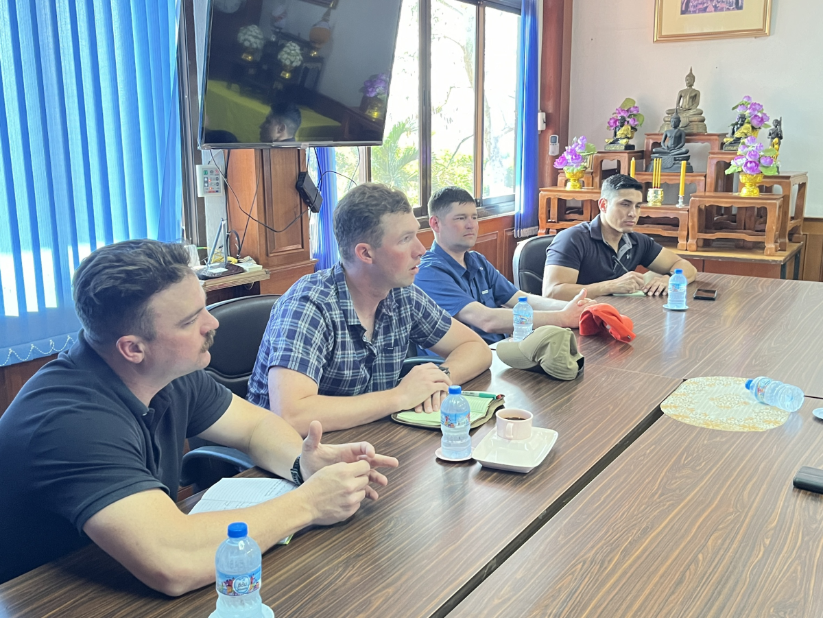 ประสานความร่วมมือระหว่าง อบต.อุดมทรัพย์และกองกำลัง Cobra Gold 2026 ในด้านการป้องกันและบรรเทาสาธารณภัย