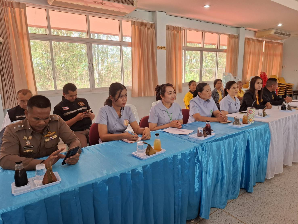 ประชุมวางแผนเตรียมความพร้อมการดูแลผู้ป่วยจิตเวชในชุมชน 