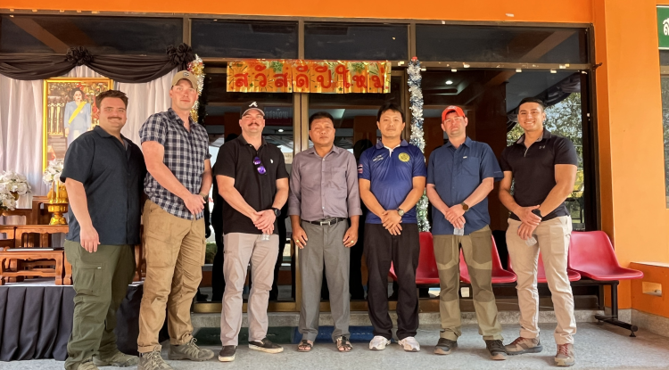 ประสานความร่วมมือระหว่าง อบต.อุดมทรัพย์และกองกำลัง Cobra Gold 2026 ในด้านการป้องกันและบรรเทาสาธารณภัย