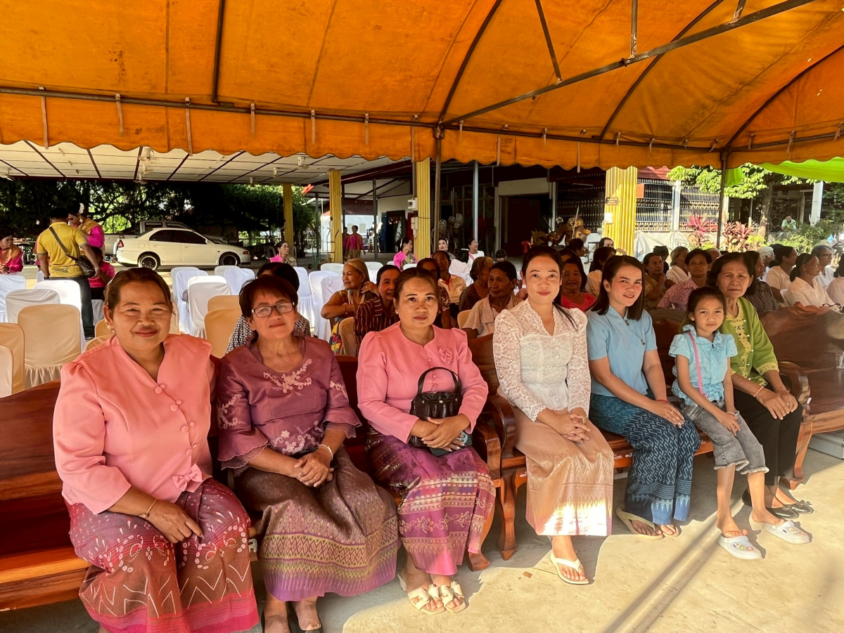 โครงการจัดงานสืบสานประเพณีบายศรี สู่ขวัญข้าว /รับขวัญต้นกล้าวัฒนธรรม (ผู้มีบุญเกิดใหม่) และร่วมกิจกรรมเวียนเทียนในวันมาฆะบูชา