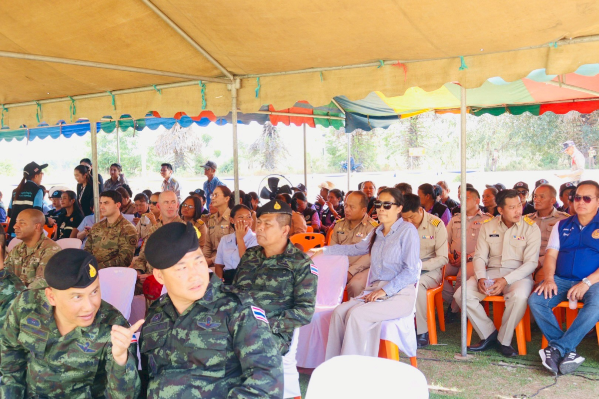 โครงการก่อสร้างเพื่อช่วยเหลือประชาชน" ในการฝึกร่วม/ผสม คอบร้าโกลด์ 2026