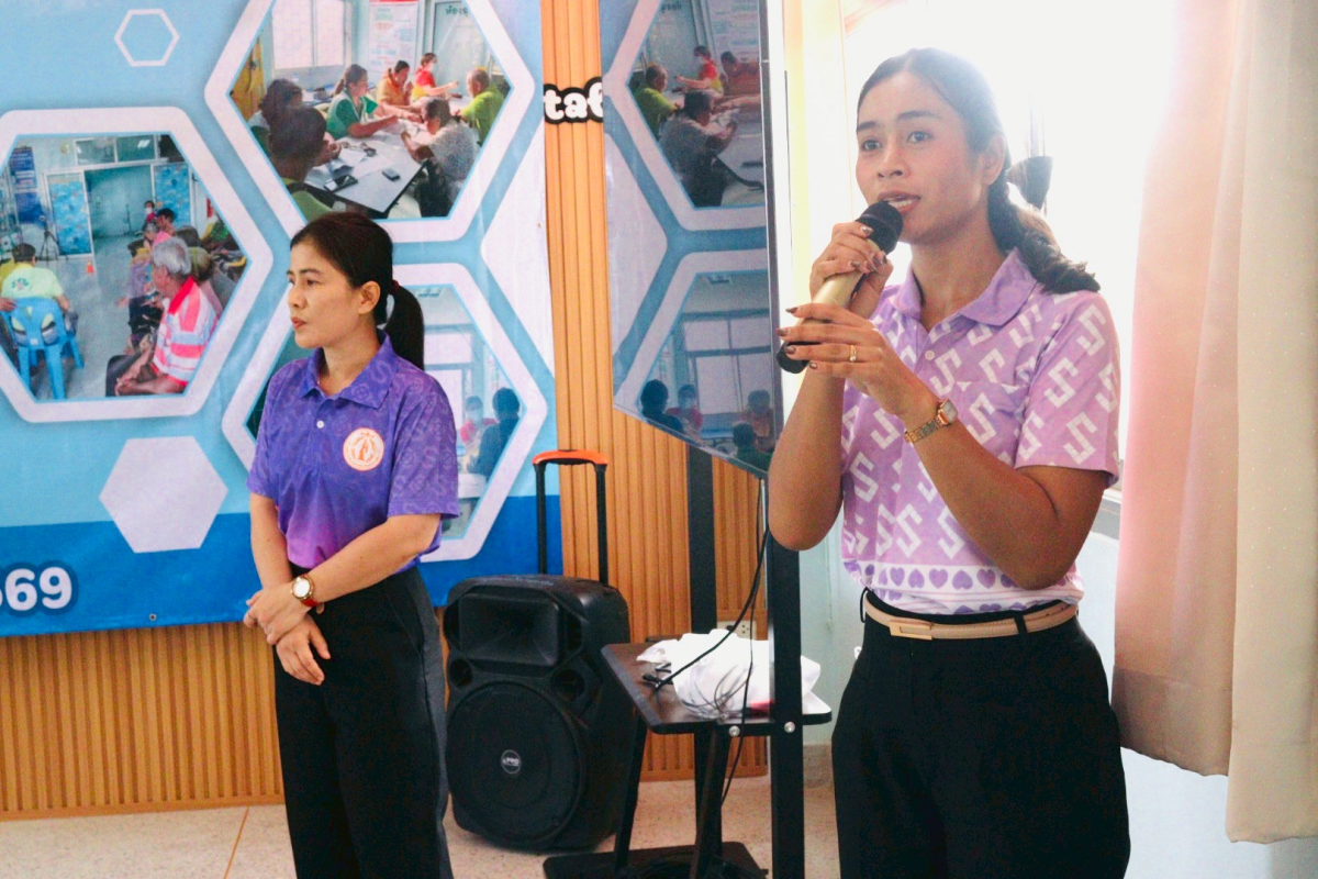 พิธีเปิดโครงการผู้สูงอายุเข่าดี สะโพกไม่หัก