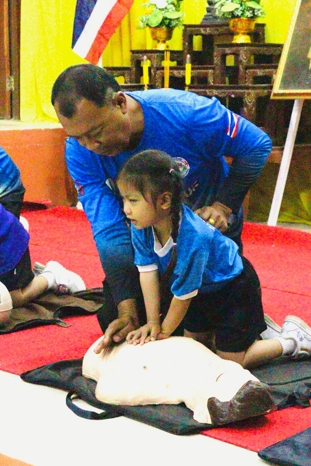 พิธีเปิดโครงการเฝ้าระวังป้องกันเด็กจมน้ำ ศูนย์พัฒนาเด็กเล็กในตำบลอุดมทรัพย์ ประจำปีงบประมาณ พ.ศ. 2569