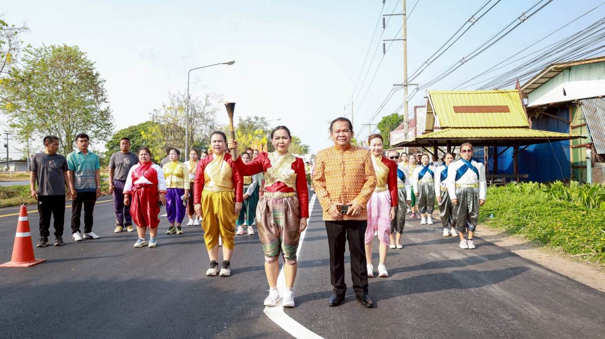 พิธีวิ่งคบไฟเพื่อนำไปประกอบพิธีเปิดงานย่าโม พ.ศ. 2569