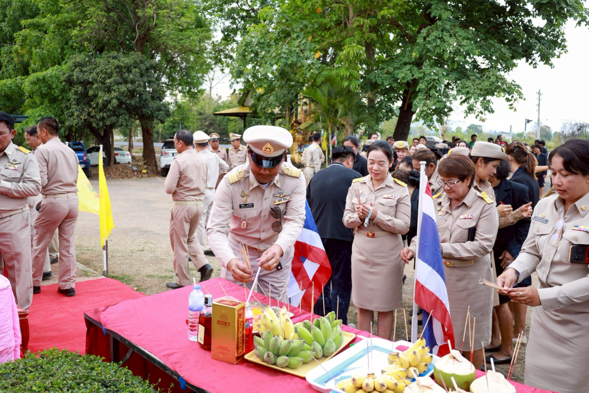 พิธีถวายราชสักการะและกล่าวถวายราชสดุดีพระบาทสมเด็จพระจุลจอมเกล้าเจ้าอยู่หัว เนื่องในวันท้องถิ่นไทย ประจำปี 2569