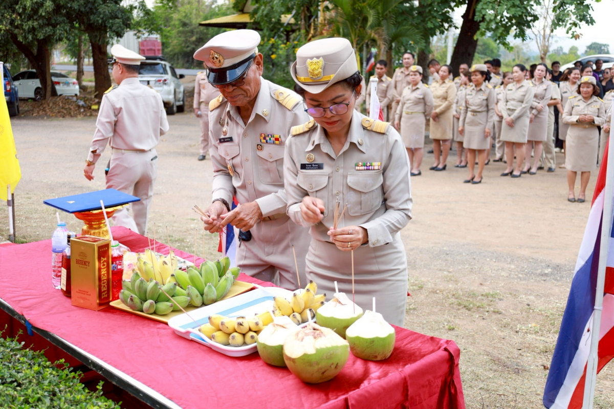 พิธีถวายราชสักการะและกล่าวถวายราชสดุดีพระบาทสมเด็จพระจุลจอมเกล้าเจ้าอยู่หัว เนื่องในวันท้องถิ่นไทย ประจำปี 2569