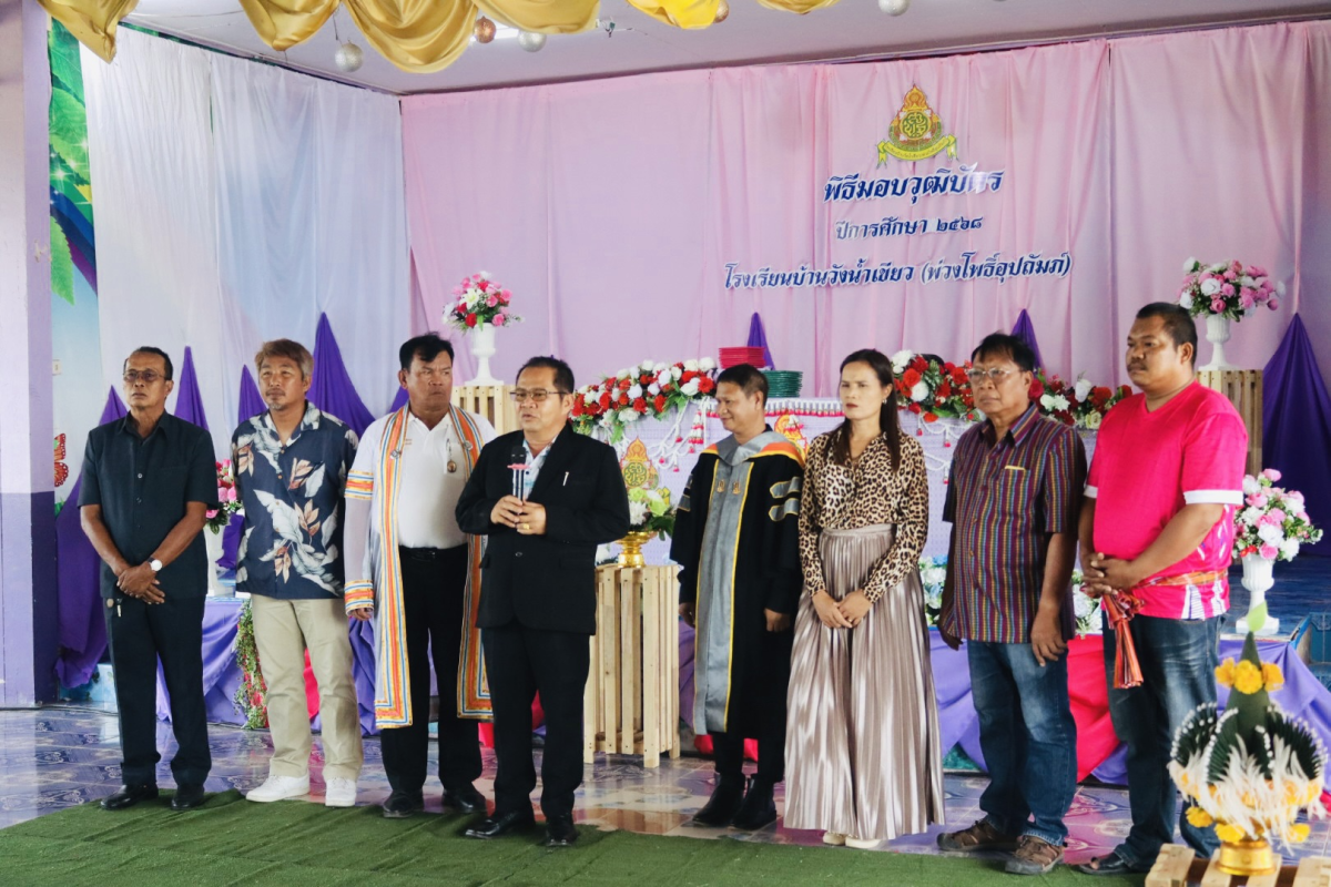 งานปัจฉิมนิเทศนักเรียน โรงเรีงเรียนบ้านวังน้ำเขียว(พ่วงโพฑิ์อุปถัมภ์) ประจำปีการศึกษา 2568