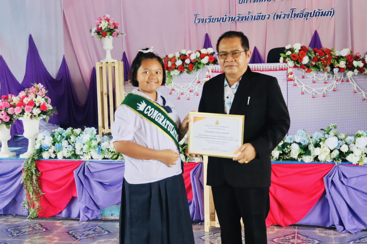 งานปัจฉิมนิเทศนักเรียน โรงเรีงเรียนบ้านวังน้ำเขียว(พ่วงโพฑิ์อุปถัมภ์) ประจำปีการศึกษา 2568