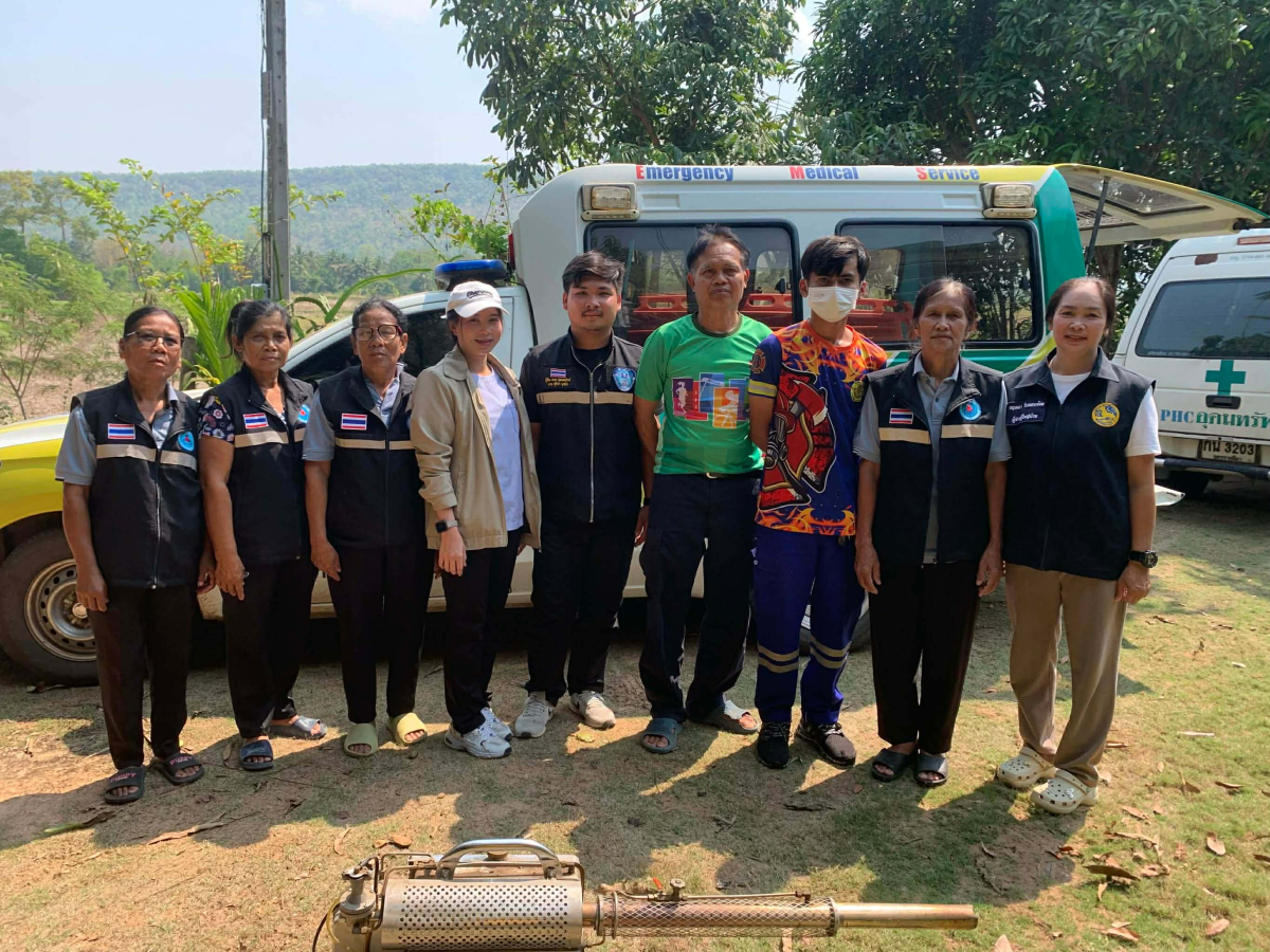 กิจกรรมฉีดพ่นหมอกควันป้องกันและควบคุมโรคไข้เลือดออก  ประจำปี พ.ศ.2569