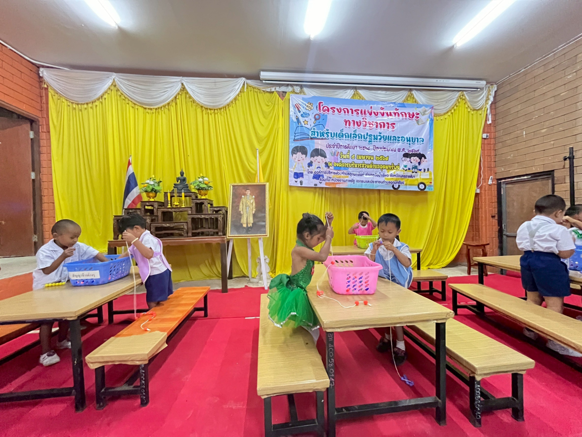 โครงการแข่งทักษะทางวิชาการสำหรับเด็กปฐมวัยและอนุบาล ประจำปีการศึกษา 2568 ปีงบประมาณ พ.ศ.2569