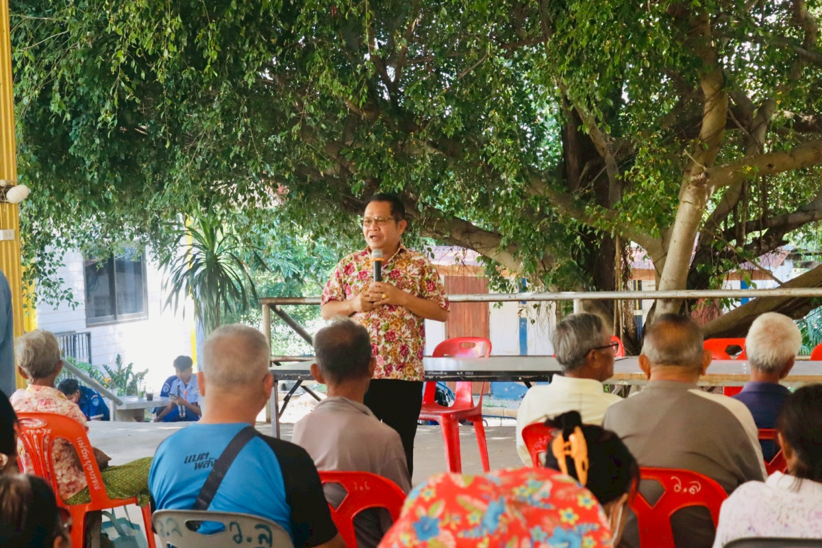 โครงการส่งเสริมสุขภาพสายตาผู้สูงวัย 