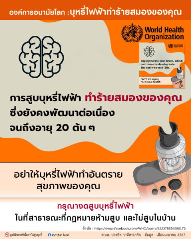 ภัยร้ายจากบุหรี่มือสอง