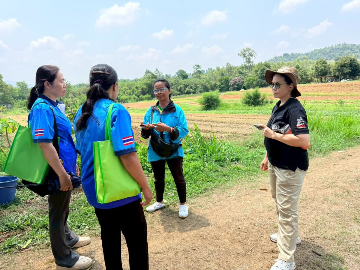 โครงการฝึกอบรมและศึกษาดูงานเกษตรยั่งยืนปลอดภัยไร้สารพิษและเกษตรผสมผสาน 