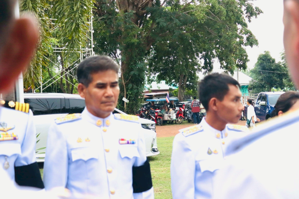 ร่วมพิธีพระราชทานน้ำหลวงสรงศพพระครูเกษมศาสนกิจ (สาน เขมวีโร) และร่วมฟังสวดอภิธรรม 