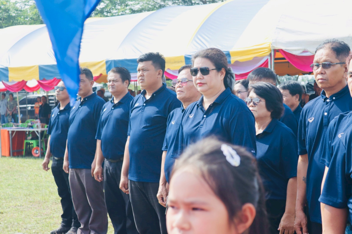 ร่วมเป็นเกียรติในพิธีเปิดโครงการแข่งขันกีฬาต้านภัยยาเสพติดประจำปีงบประมาณ 2569