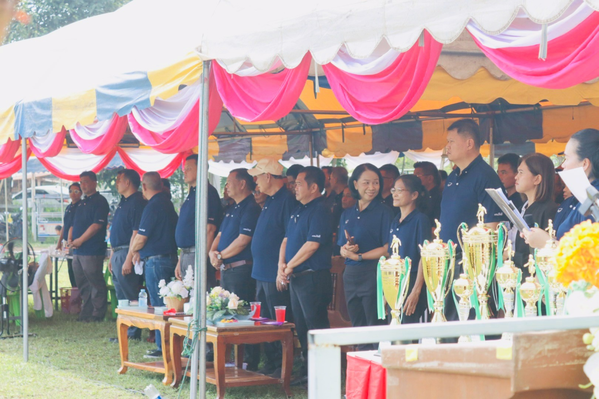 ร่วมเป็นเกียรติในพิธีเปิดโครงการแข่งขันกีฬาต้านภัยยาเสพติดประจำปีงบประมาณ 2569