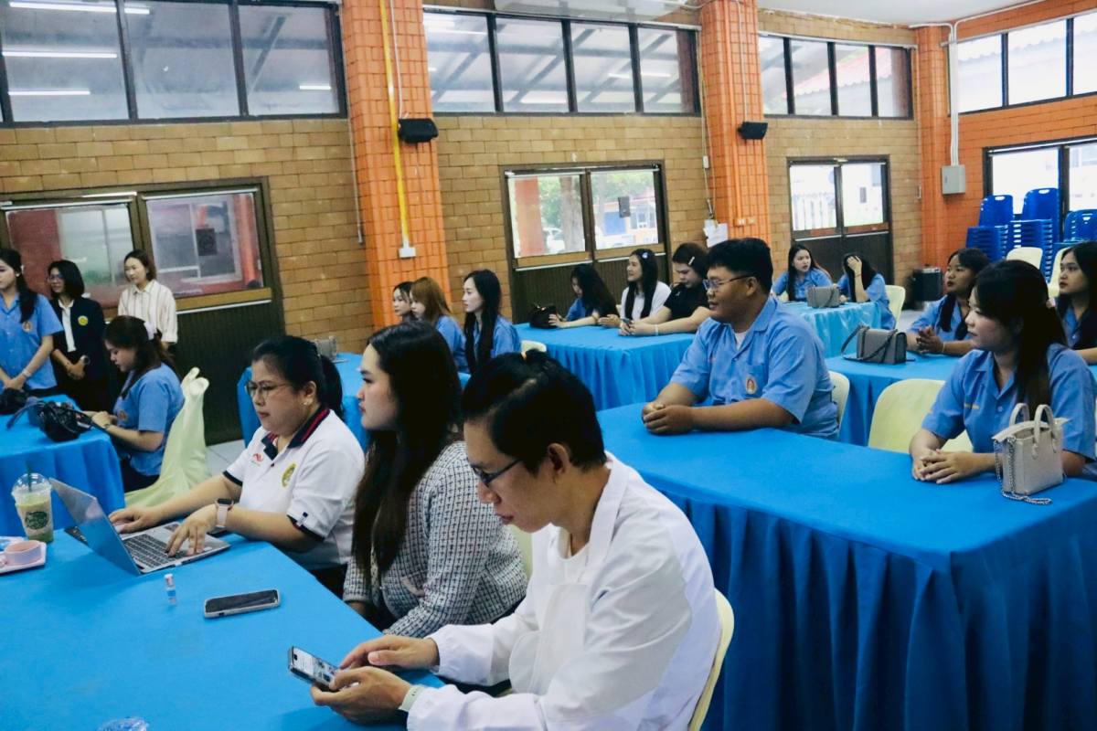 ต้อนรับคณะศึกษาดูงานจากคณาจารย์และนักศึกษา คณะมนุษยศาสตร์และสังคมศาสตร์ มหาวิทยาลัยราชภัฏมหาสารคาม