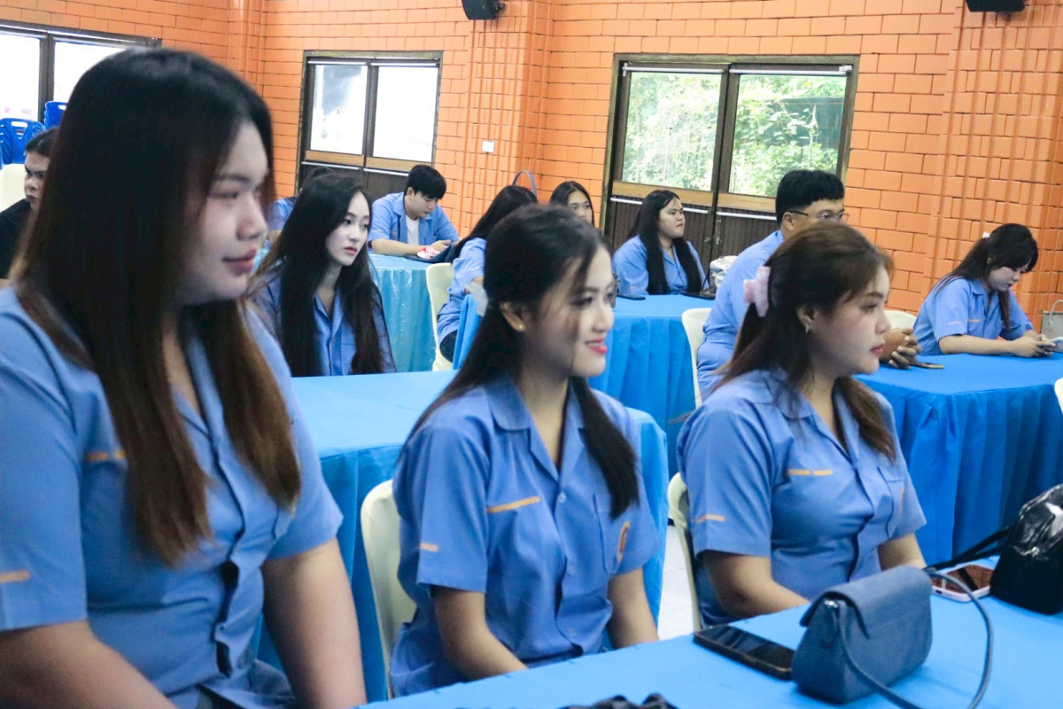 ต้อนรับคณะศึกษาดูงานจากคณาจารย์และนักศึกษา คณะมนุษยศาสตร์และสังคมศาสตร์ มหาวิทยาลัยราชภัฏมหาสารคาม