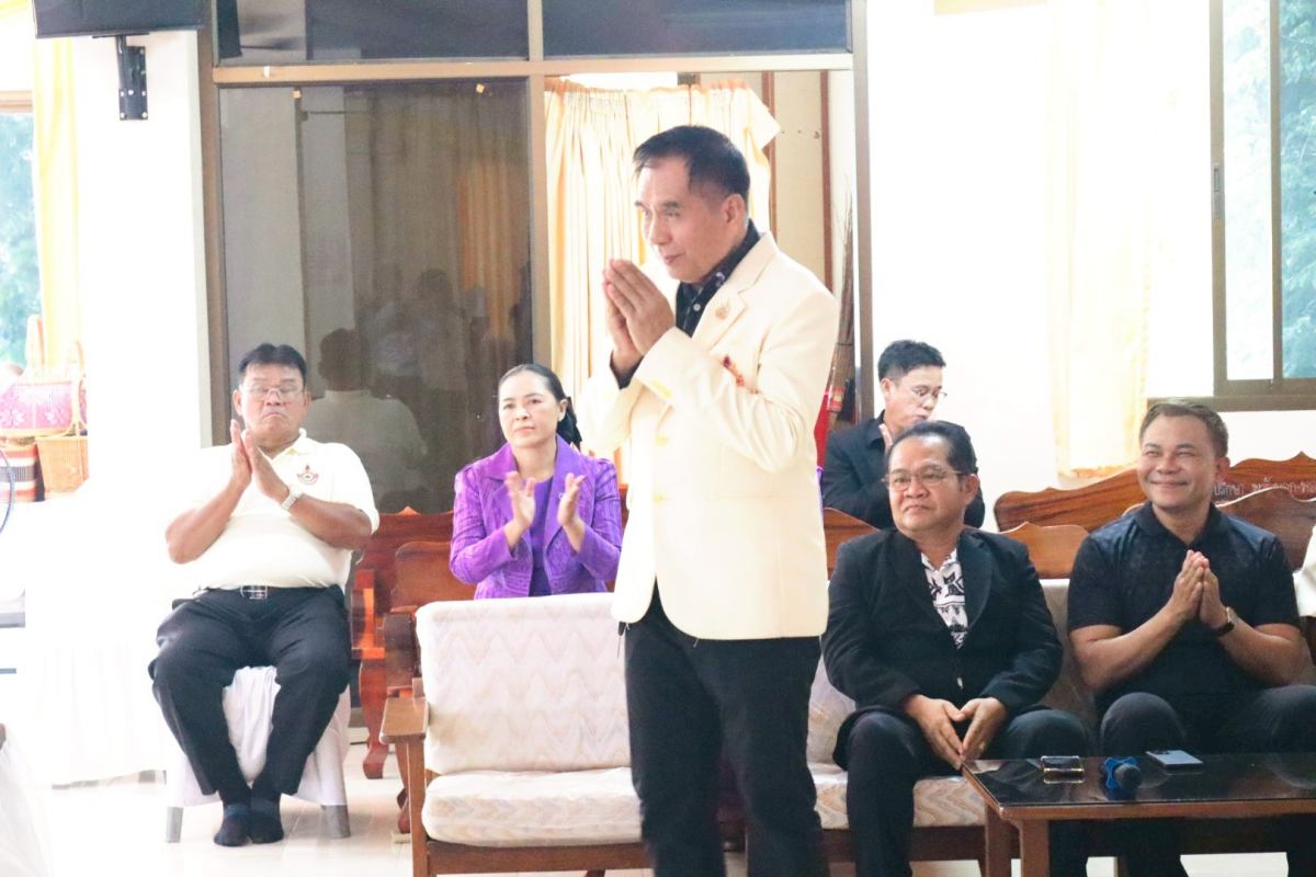 ต้อนรับคณะศึกษาดูงานจากโรงเรียนผู้สูงอายุ องค์การบริหารส่วนตำบลโพนงาม อ.บุณฑริก จ.อุบลราชธานี 