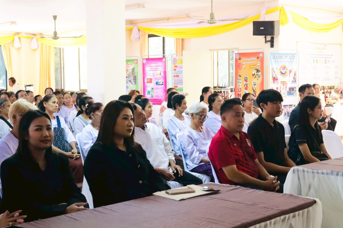 ต้อนรับคณะศึกษาดูงานจากโรงเรียนผู้สูงอายุ องค์การบริหารส่วนตำบลโพนงาม อ.บุณฑริก จ.อุบลราชธานี 
