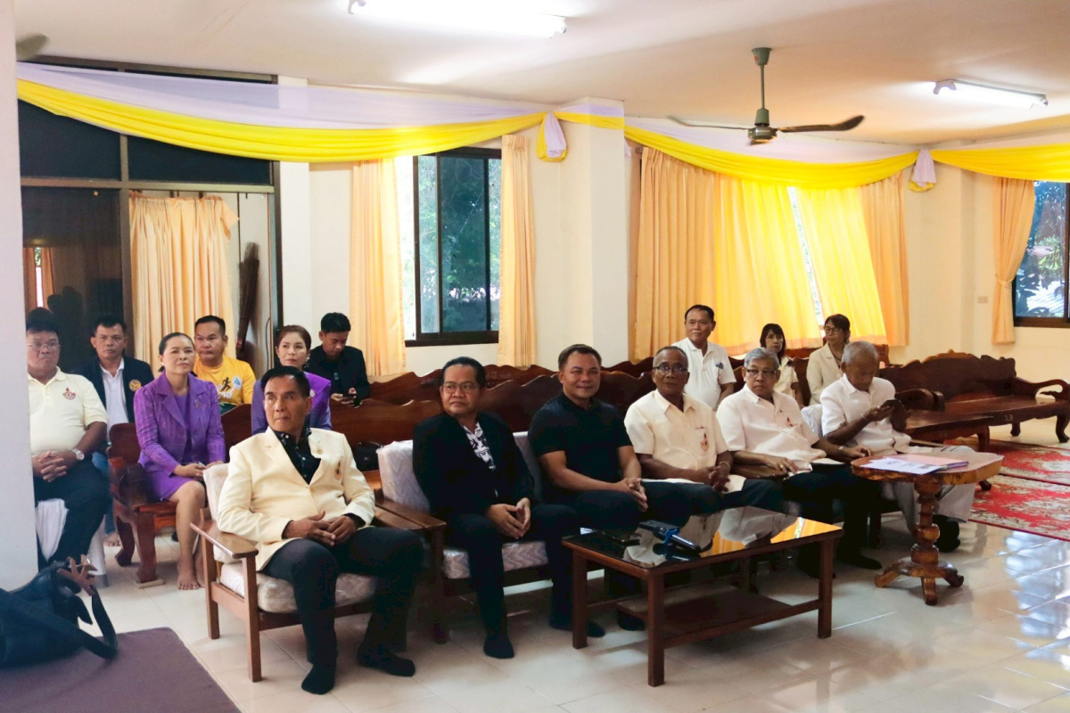 ต้อนรับคณะศึกษาดูงานจากโรงเรียนผู้สูงอายุ องค์การบริหารส่วนตำบลโพนงาม อ.บุณฑริก จ.อุบลราชธานี 