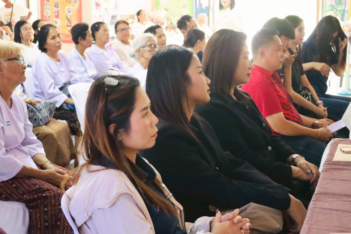 ต้อนรับคณะศึกษาดูงานจากโรงเรียนผู้สูงอายุ องค์การบริหารส่วนตำบลโพนงาม อ.บุณฑริก จ.อุบลราชธานี 