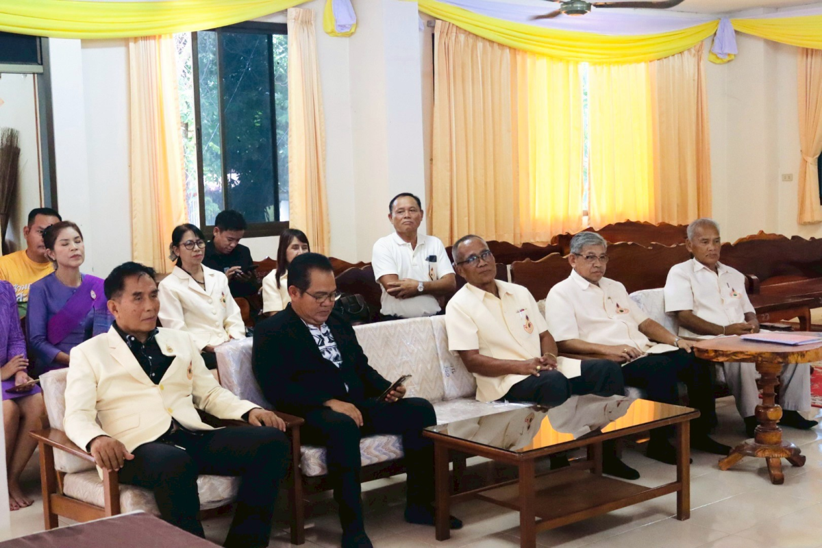 ต้อนรับคณะศึกษาดูงานจากโรงเรียนผู้สูงอายุ องค์การบริหารส่วนตำบลโพนงาม อ.บุณฑริก จ.อุบลราชธานี 