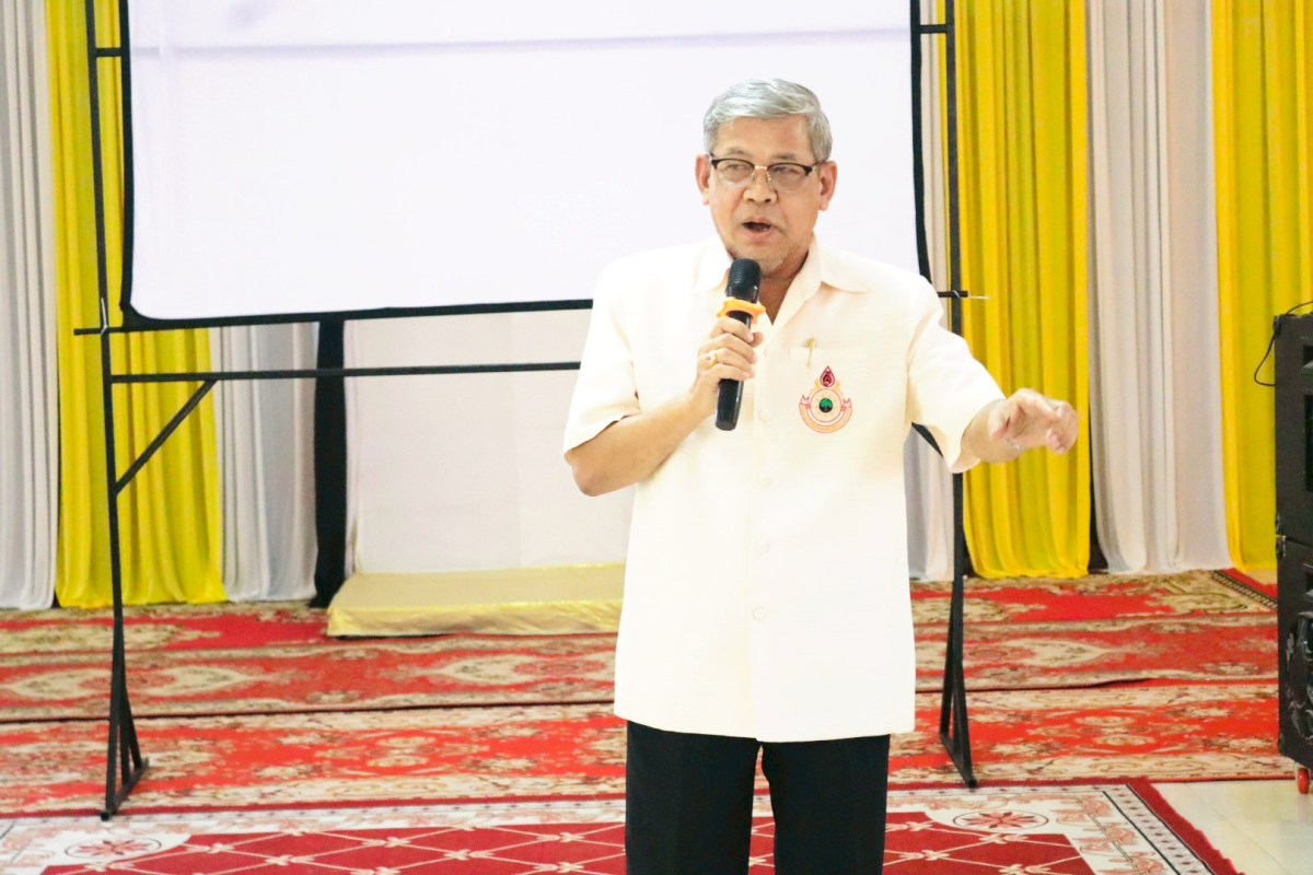 ต้อนรับคณะศึกษาดูงานจากโรงเรียนผู้สูงอายุ องค์การบริหารส่วนตำบลโพนงาม อ.บุณฑริก จ.อุบลราชธานี 