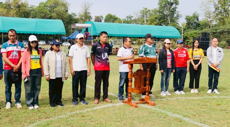 พิธีเปิดการแข่งขันกีฬาฟุตบอล 7 คนอุดมทรัพย์ ประจำปี พ.ศ.2569
