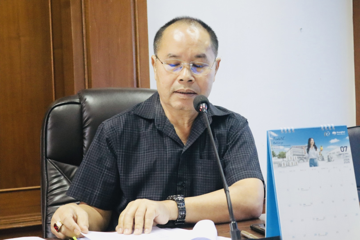 ประชุมคณะกรรมการและอนุกรรมการ ครั้งที่ 3/2569 พื่อพิจารณาอนุมัติปรับแผนการเงินและพิจารณาแผนงานโครงการติดตามผลการดำเนินโครงการฯ