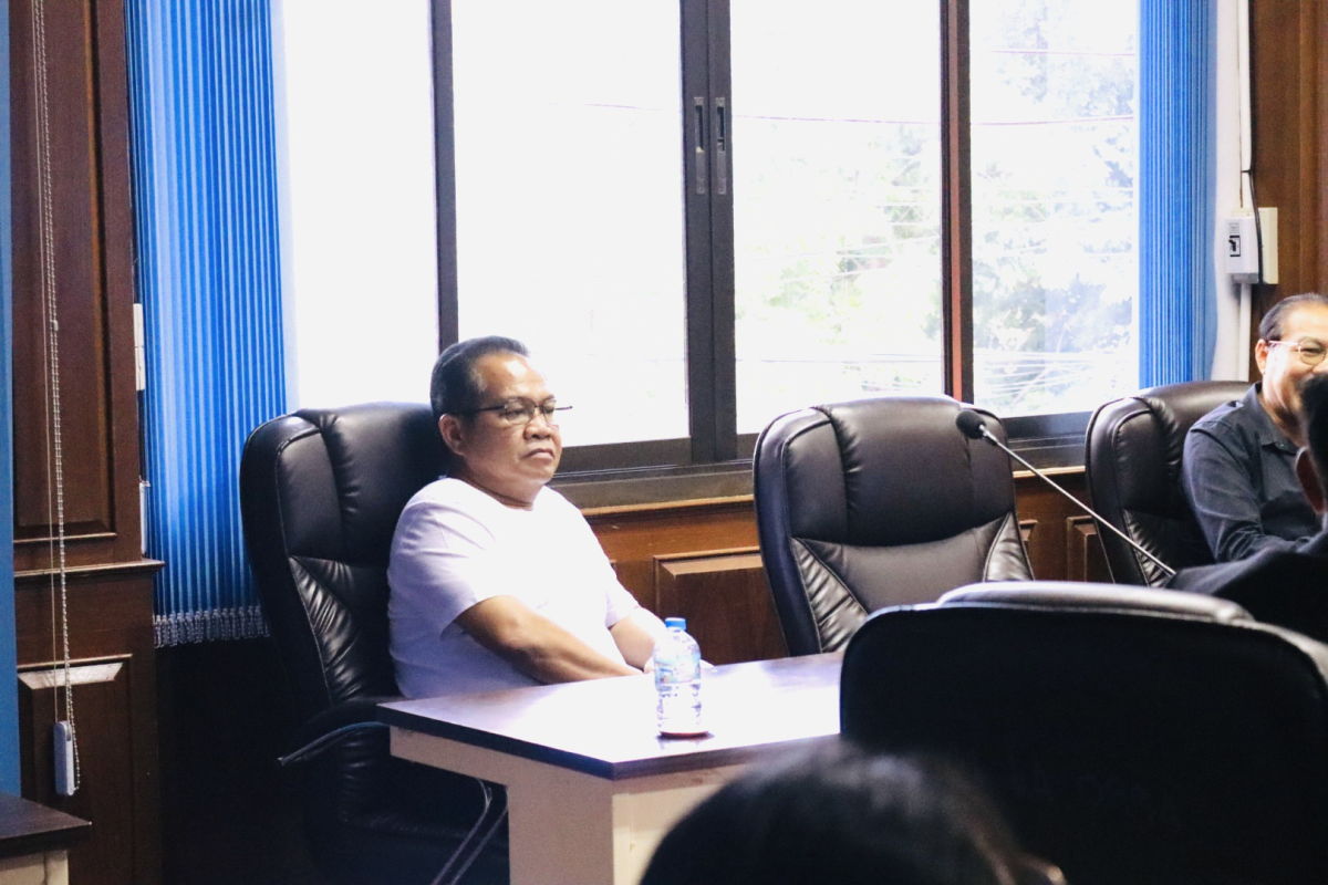 ประชุมการบริหารจัดการน้ำและถนนเลียบคลองลำเชียงสา