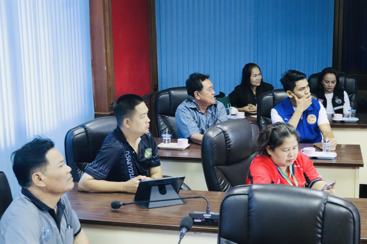 ประชุมการบริหารจัดการน้ำและถนนเลียบคลองลำเชียงสา