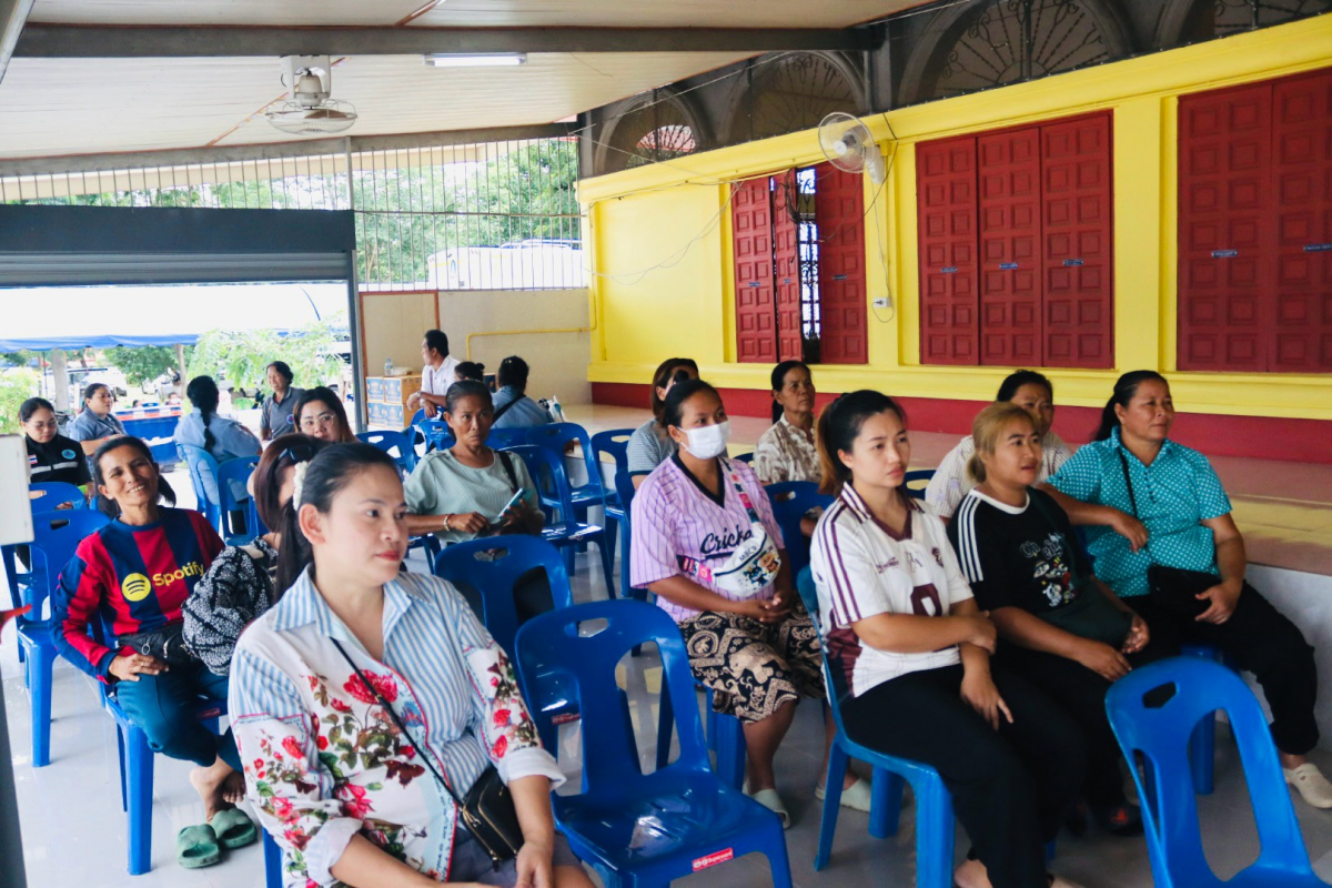 โครงการตรวจคัดกรองมะเร็งเต้านม โดยเครื่องเอกซเรย์เต้านมเคลื่อนที่  ในสตรีกลุ่มเสี่ยงและผู้ด้อยโอกาส และโครงการคัดกรองมะเร็งนรีเวช ประจำปีงบประมาณ 2569 