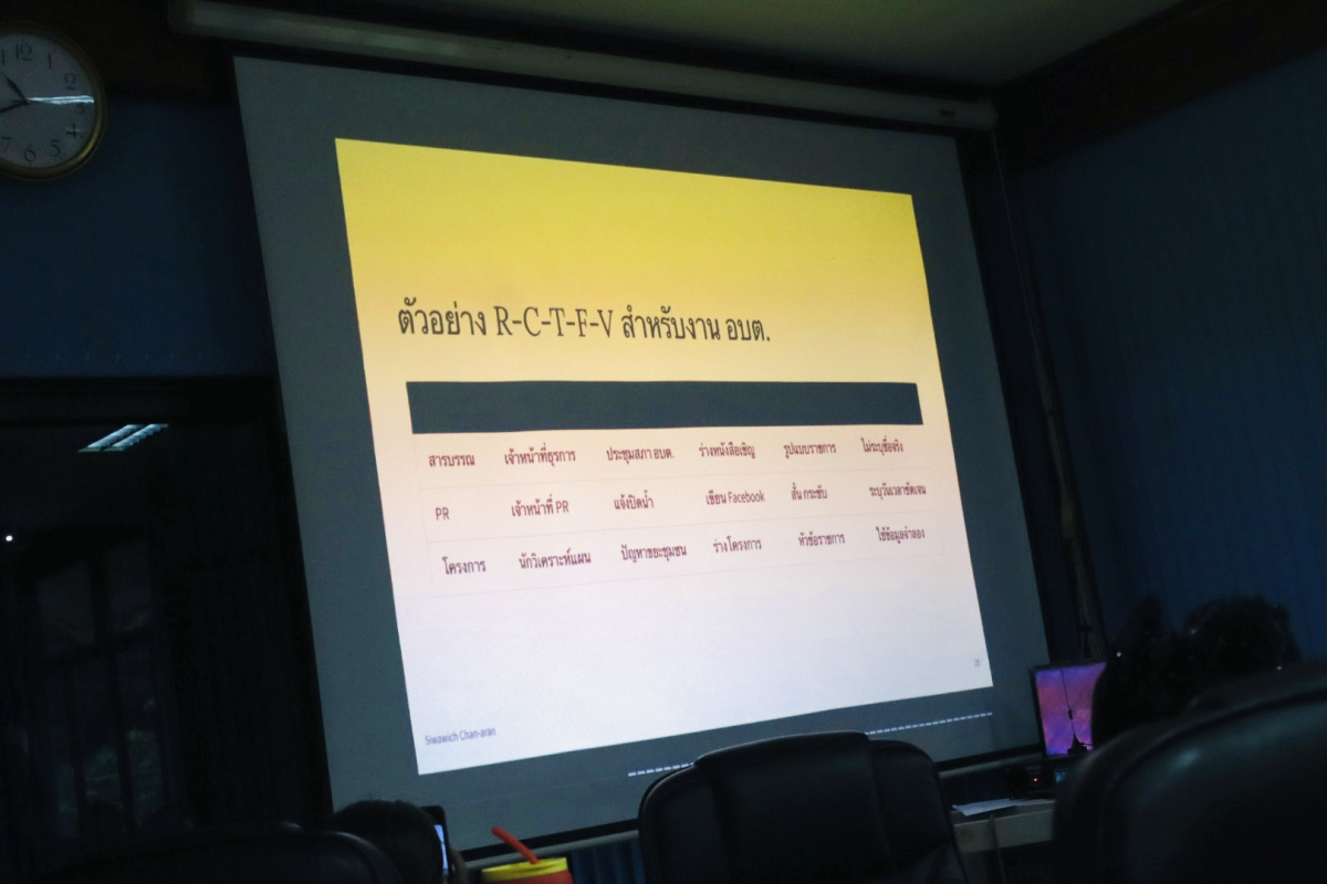 โครงการอบรมเทคโนโลยีสารสนเทศในการปฏิบัติงานประจำปีงบประมาณ พ.ศ. 2569