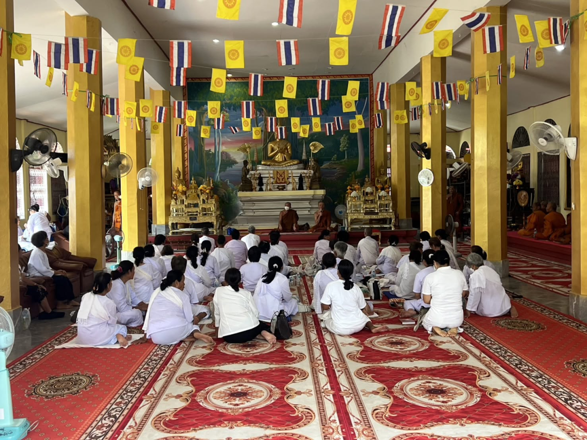 โครงการปฏิบัติธรรมอุโบสถศีลสัญจรตำบลอุดมทรัพย์ ประจำปี 2569