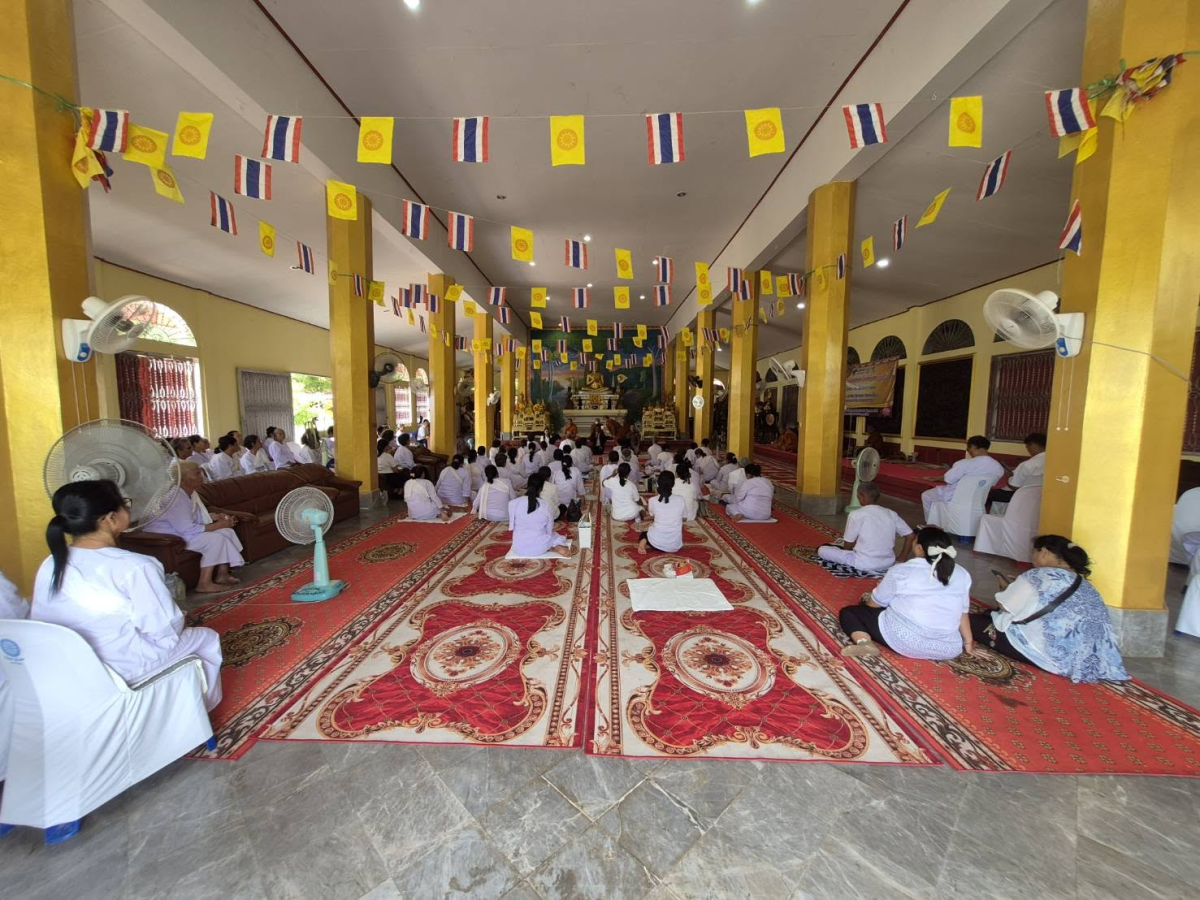 โครงการปฏิบัติธรรมอุโบสถศีลสัญจรตำบลอุดมทรัพย์ ประจำปี 2569